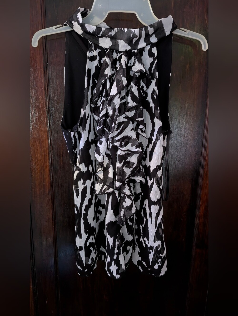 A Byer Ruffle Tank Top, Size Small